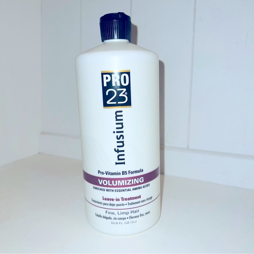 Infusium PRO 23 Leave in Treatment Volumizing 33.8 oz Pro Vitamin B5 Formula NEW
